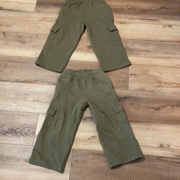 Gymboree Other - Gymboree cargo sweatpants green joggers twin preschool boys size 4